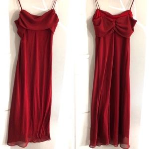 Alyn Paige New York Red Formal Dress